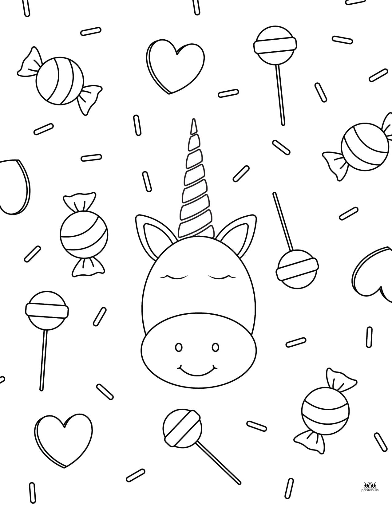 Unicorn Coloring Pages - 150 FREE Coloring Pages | Printabulls