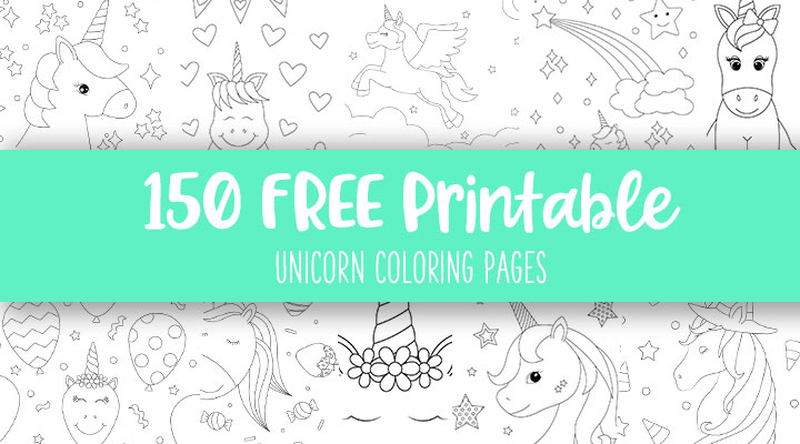 Printable-Unicorn-Coloring-Pages-Feature-Image
