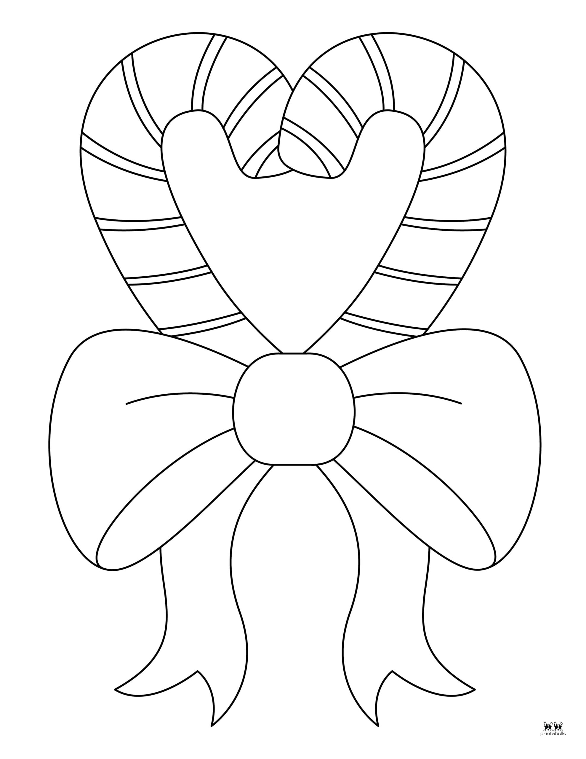 10 Candy Cane Coloring Pages for a Sweet Christmas Treat