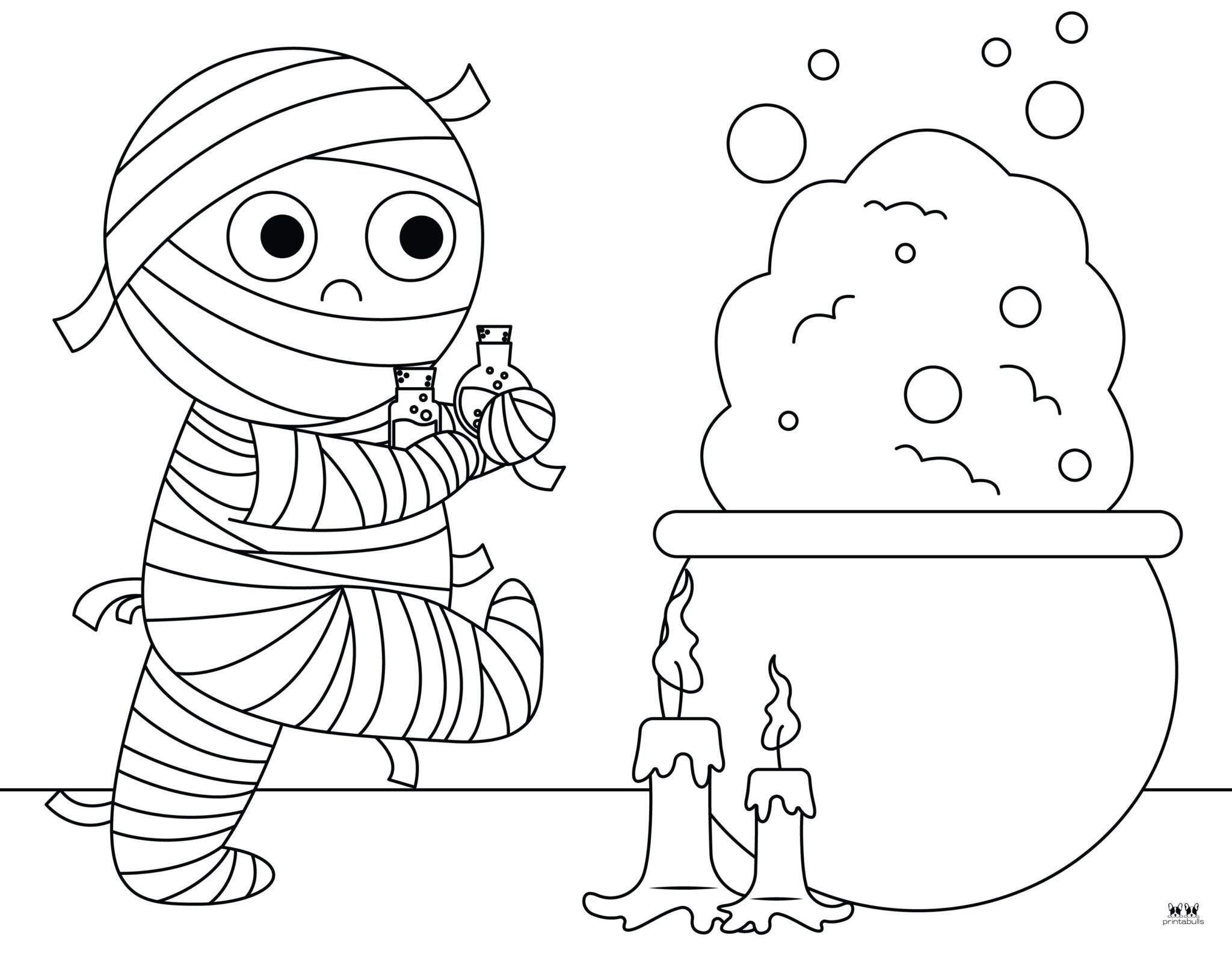 Mummy Coloring Pages & Templates - 25 FREE Pages | Printabulls