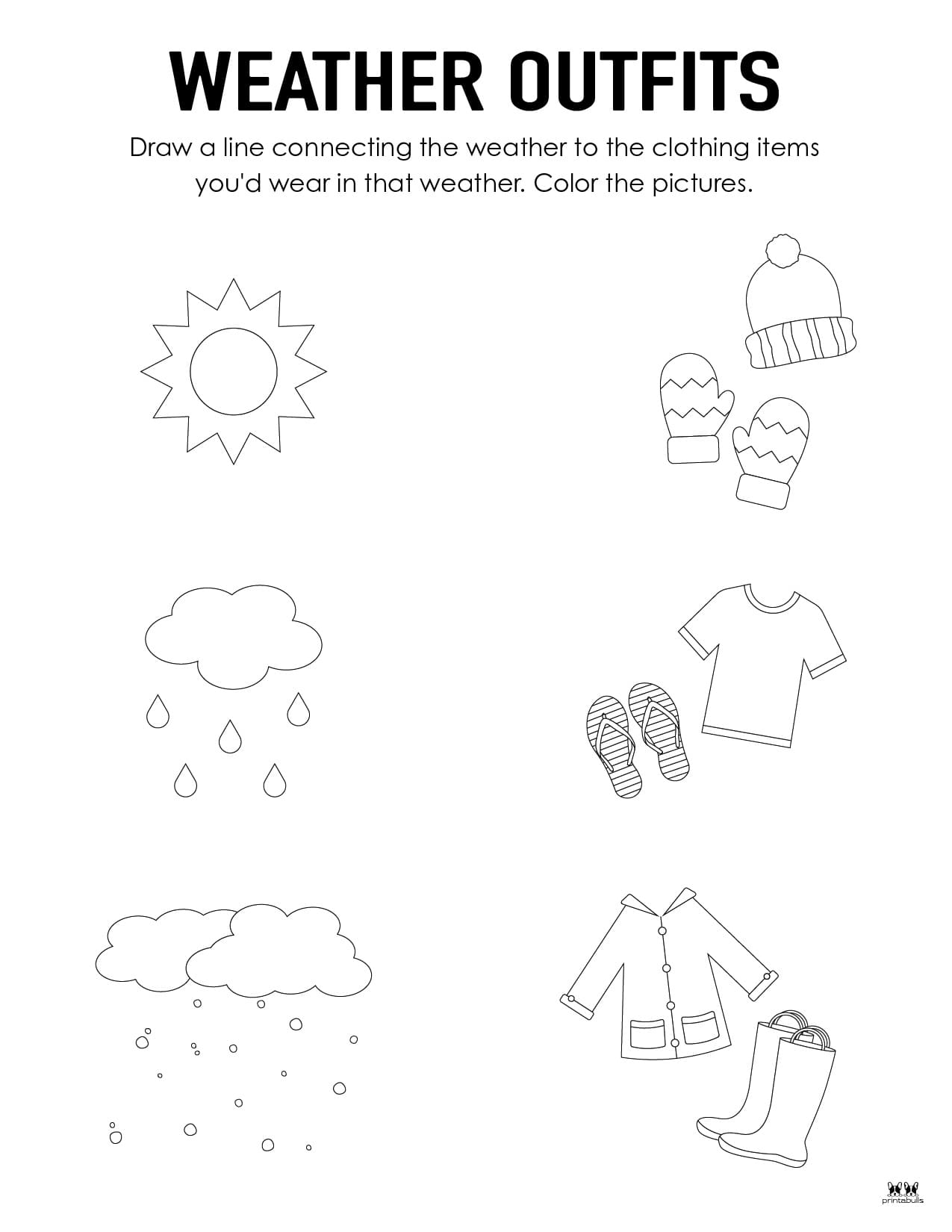 Weather Worksheets & Printables - 50 FREE Pages | Printabulls