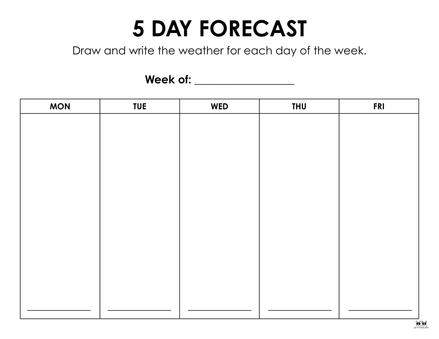 Weather Worksheets & Printables - 50 FREE Pages | Printabulls