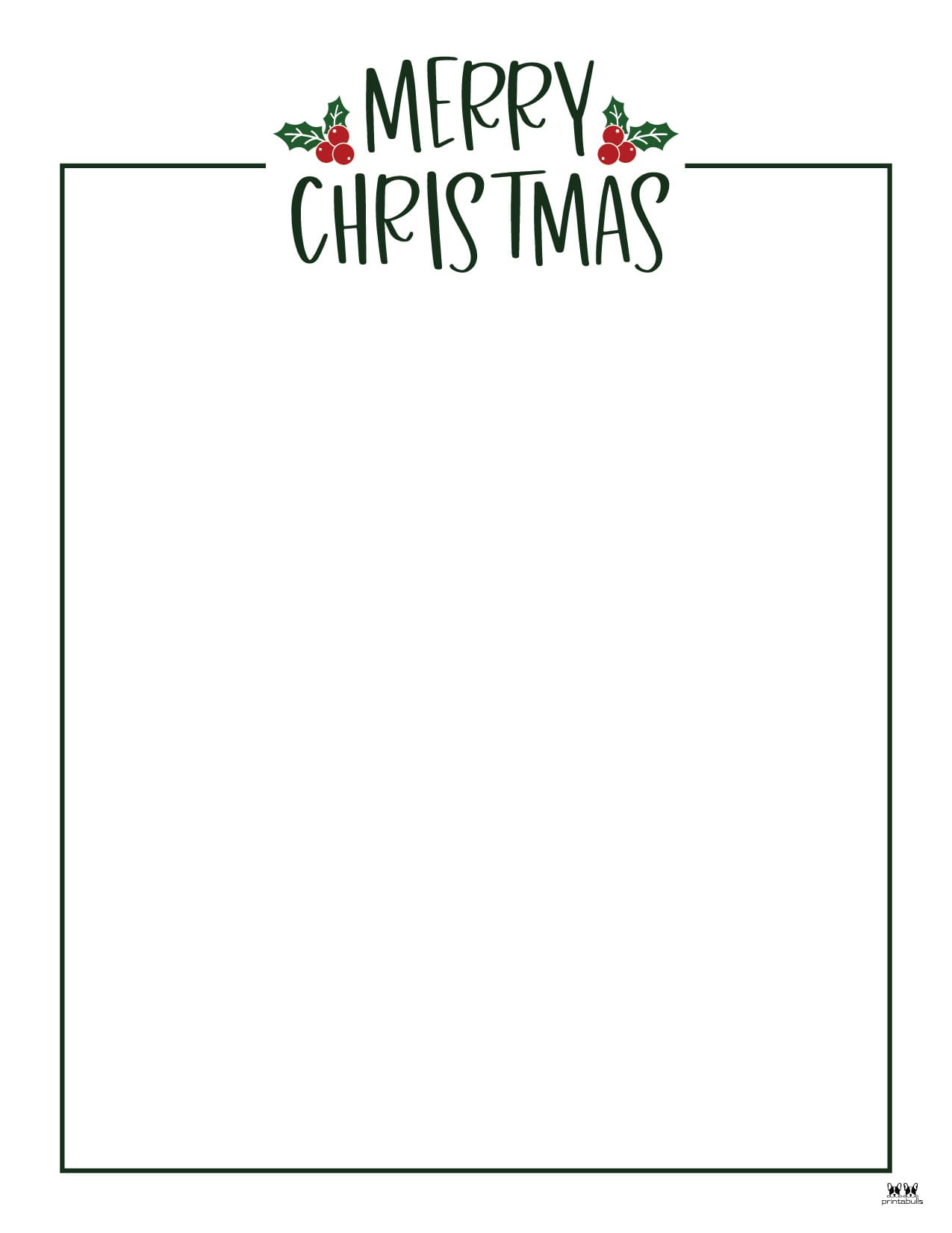 Christmas Borders - 60 Free Printable Borders 