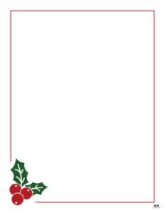Christmas Borders - 60 Free Printable Borders 