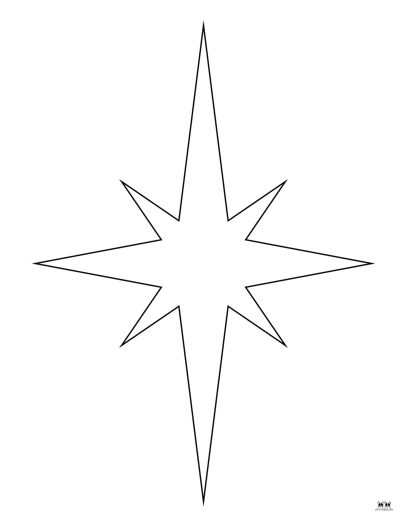 Christmas Stars 25 FREE Printables Printabulls