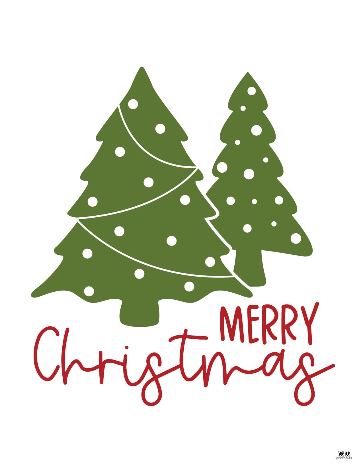 Merry Christmas Printables - 25 FREE Pages | Printabulls