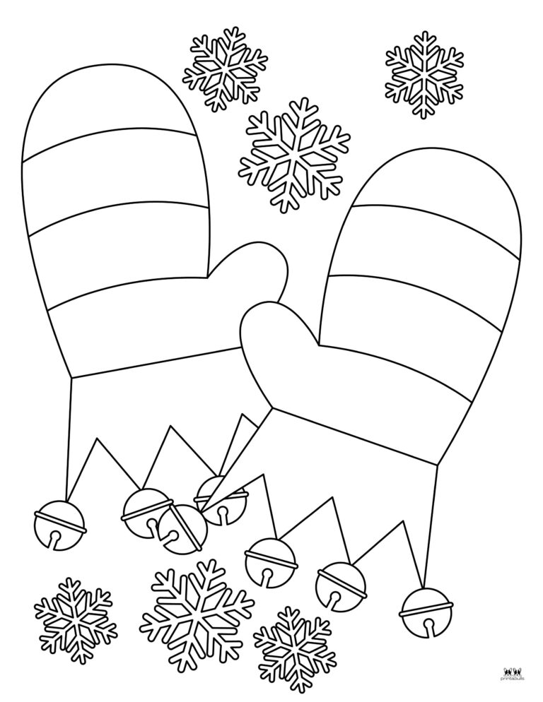 Mitten Coloring Pages & Templates - 25 Pages | Printabulls