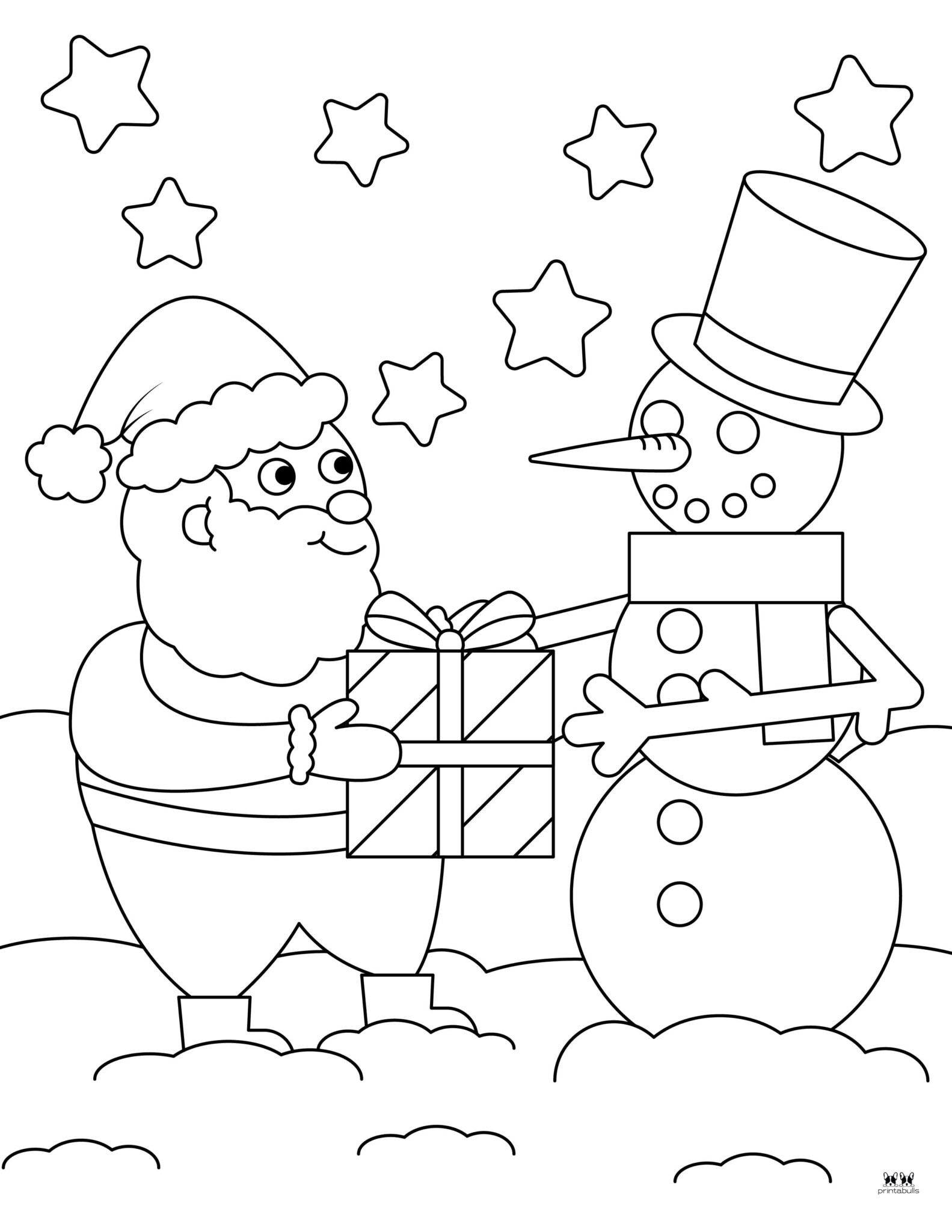 Snowman Coloring Pages & Templates - 35 Pages 