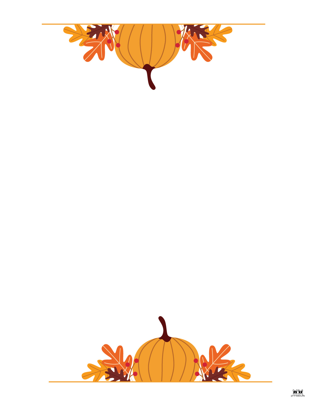 Thanksgiving Borders & Frames - 41 FREE Pages | Printabulls