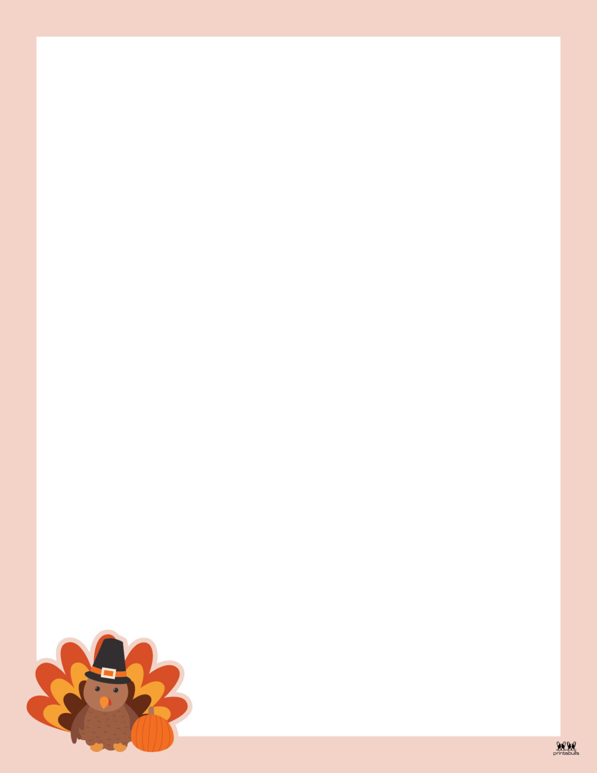 Thanksgiving Borders & Frames - 41 FREE Pages | Printabulls