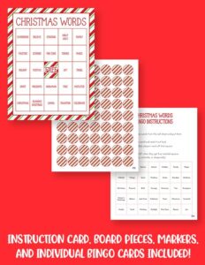 Christmas Bingo - 7 FREE Printable Bingo Sets | Printabulls