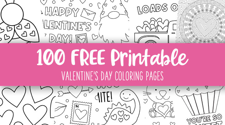 Free Valentine's Day Printables For Kids - Made with HAPPY