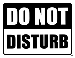 Do Not Disturb Signs - 25 FREE Printables | Printabulls