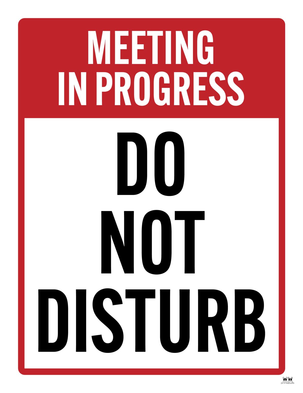 Do Not Disturb Signs - 25 FREE Printables | Printabulls