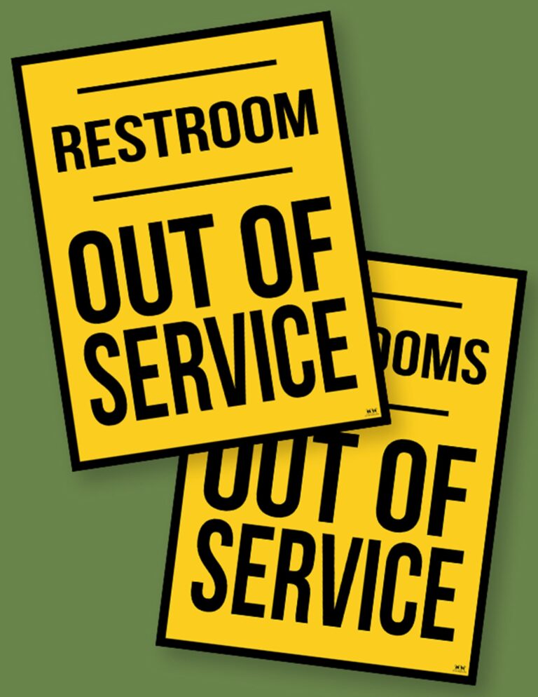 Out Of Service Signs - 25 FREE Printables - PrintaBulk