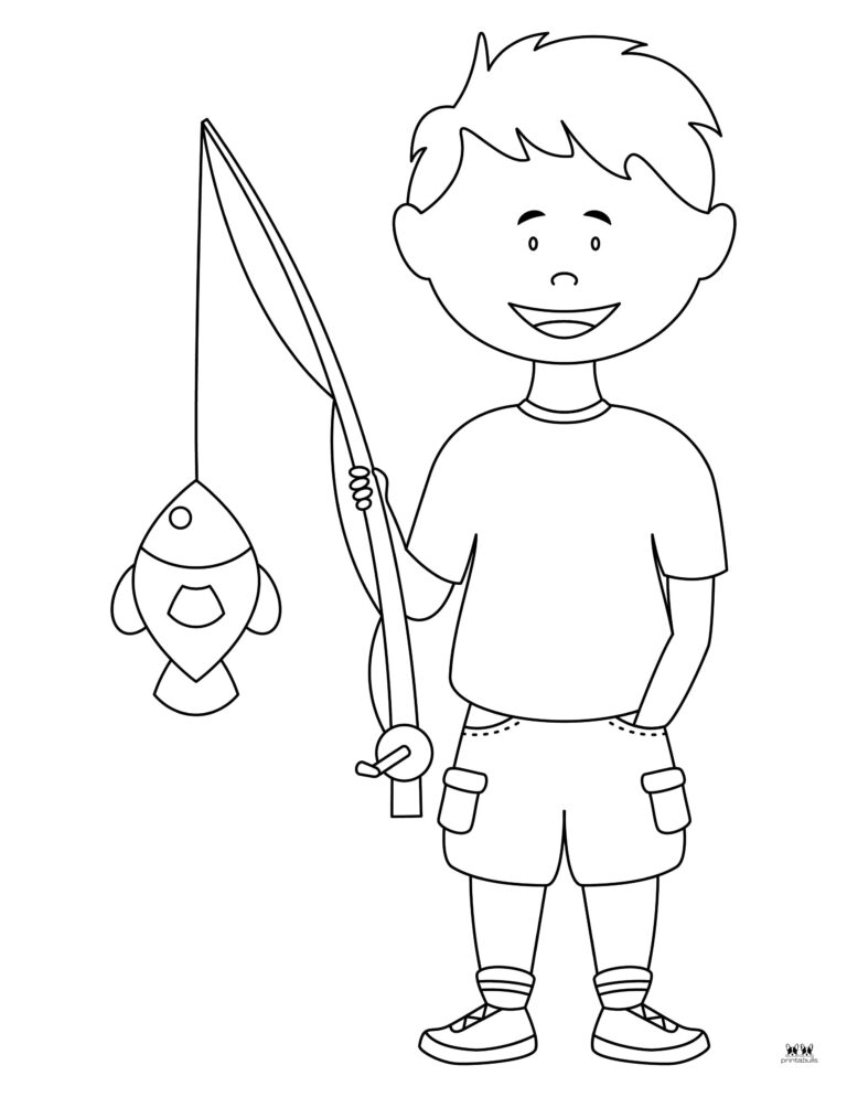 Camping Coloring Pages - 25 FREE Printables | Printabulls