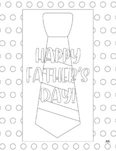 Father's Day Coloring Pages - 50 Free Pages 