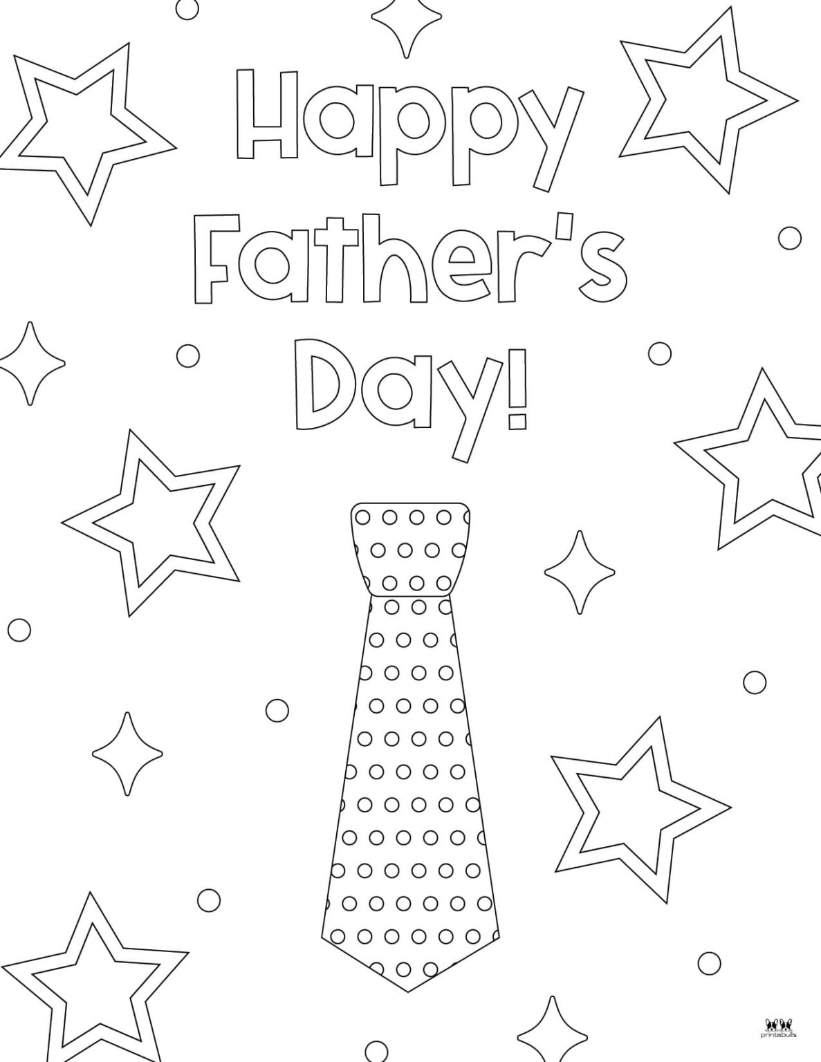 Father's Day Coloring Pages - 50 FREE Pages | Printabulls