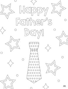 Father's Day Coloring Pages - 50 Free Pages 