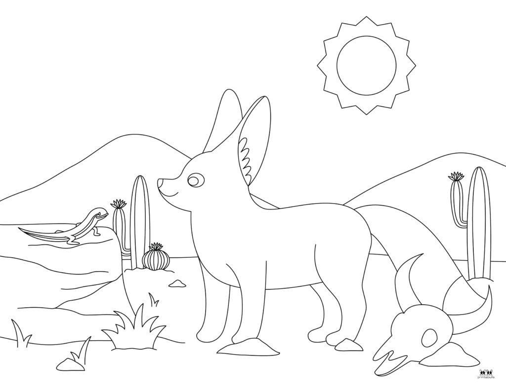 Printable-Fox-Coloring-Page-3