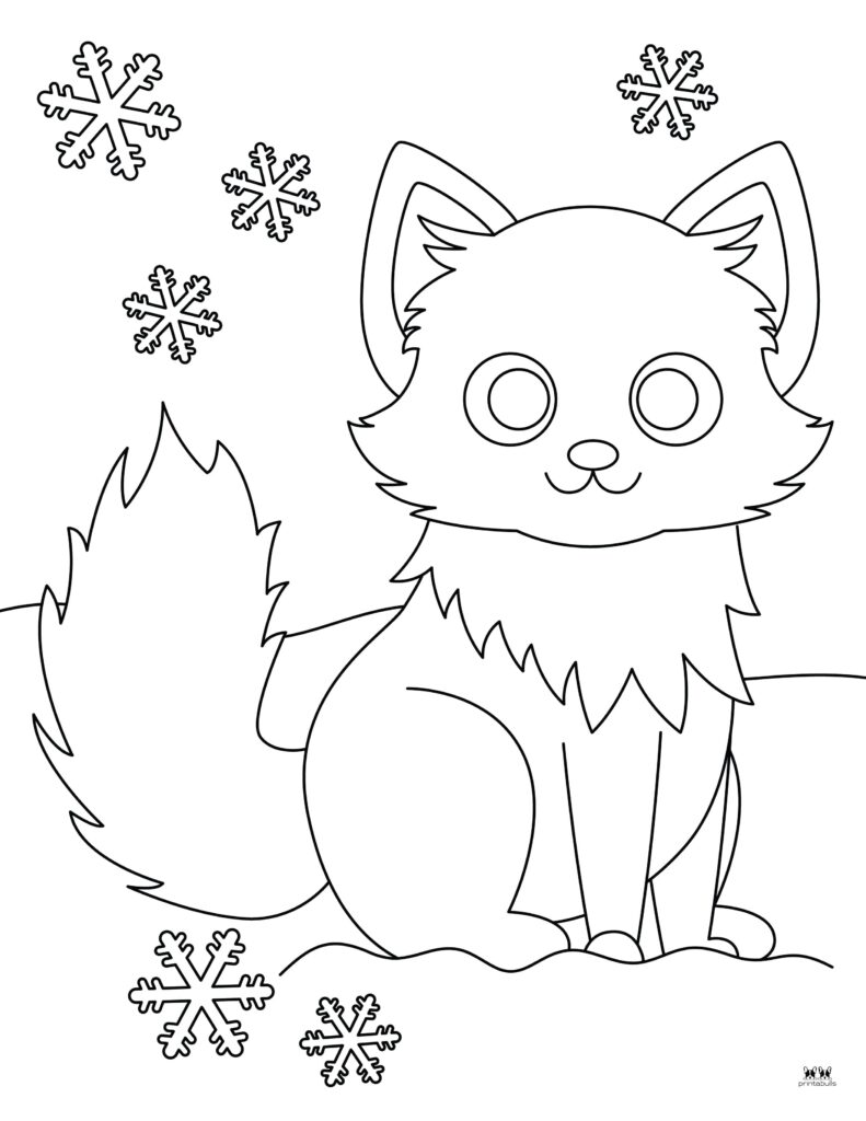 Printable-Fox-Coloring-Page-8