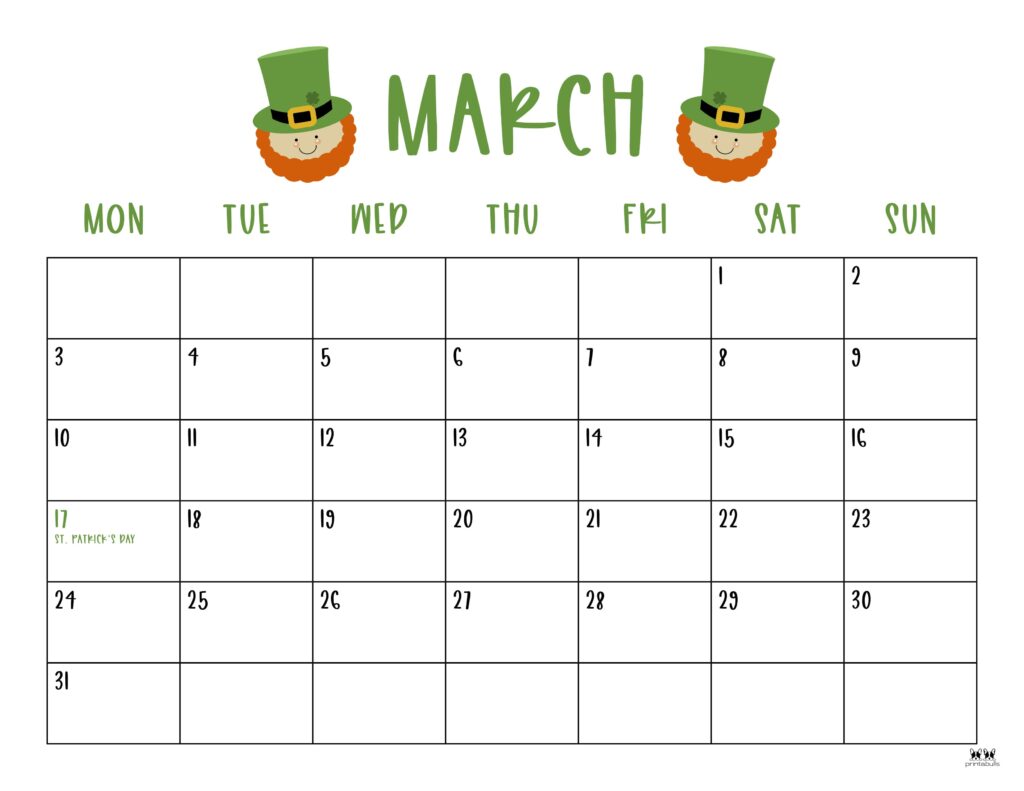 Printable-March-2025-Calendar-Style-30