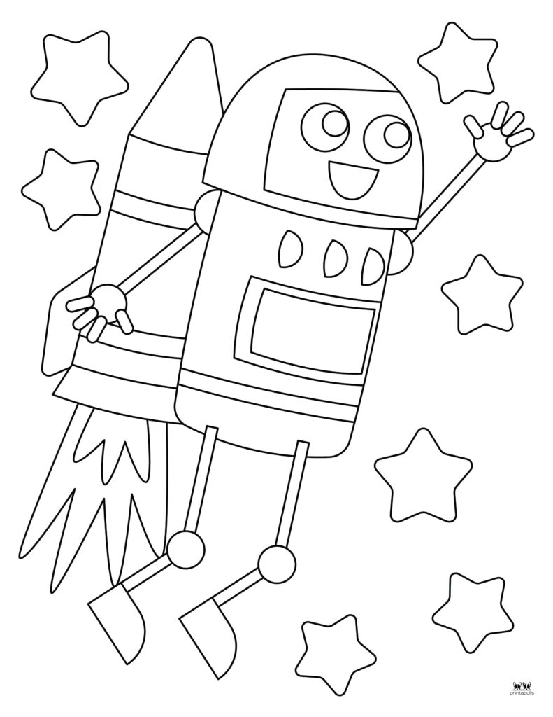 Printable-Robot-Coloring-Page-4