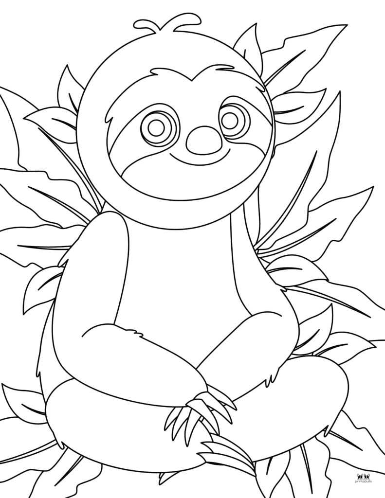 Printable-Sloth-Coloring-Page-17