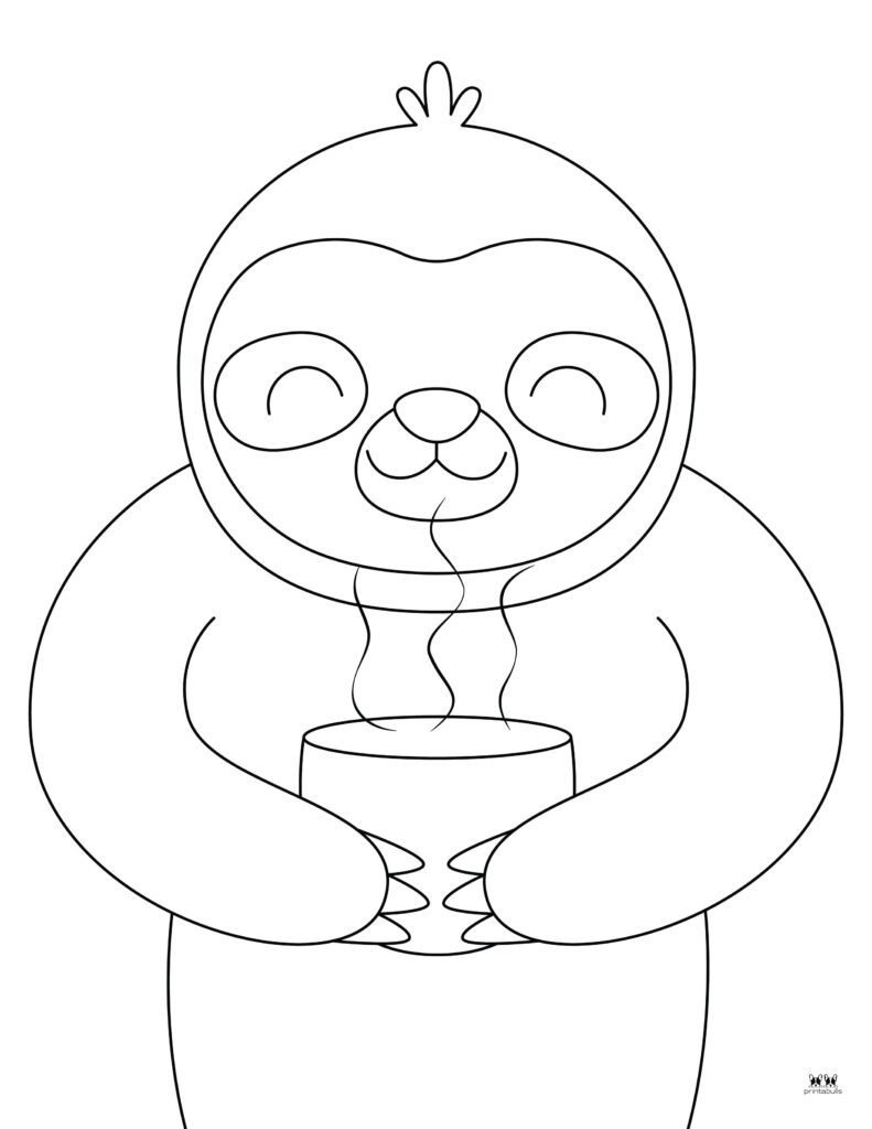 Printable-Sloth-Coloring-Page-8