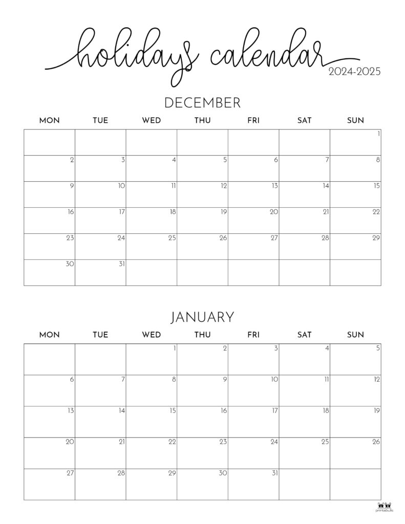 Printable-December-2024-January-2025-Calendars-1M