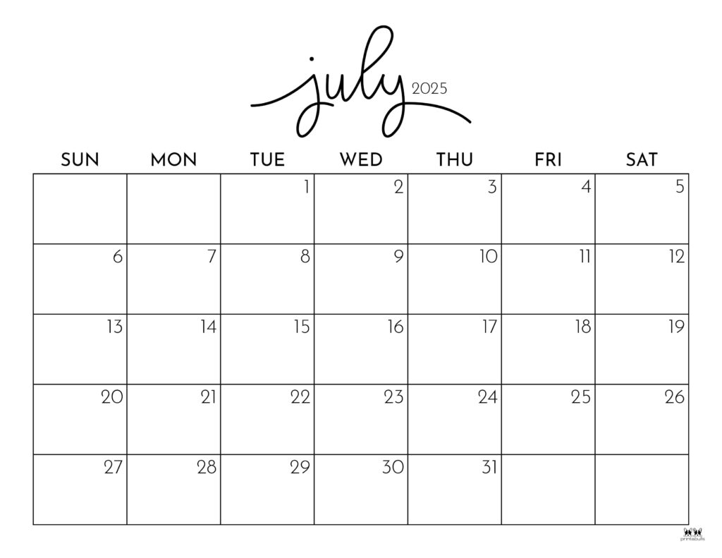 Printable-July-2025-Calendar-Style-1