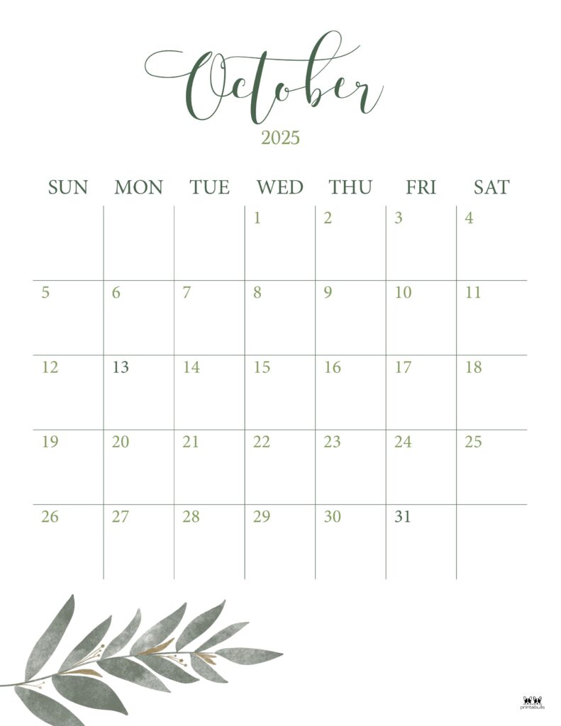 Printable-October-2025-Calendar-Style-3