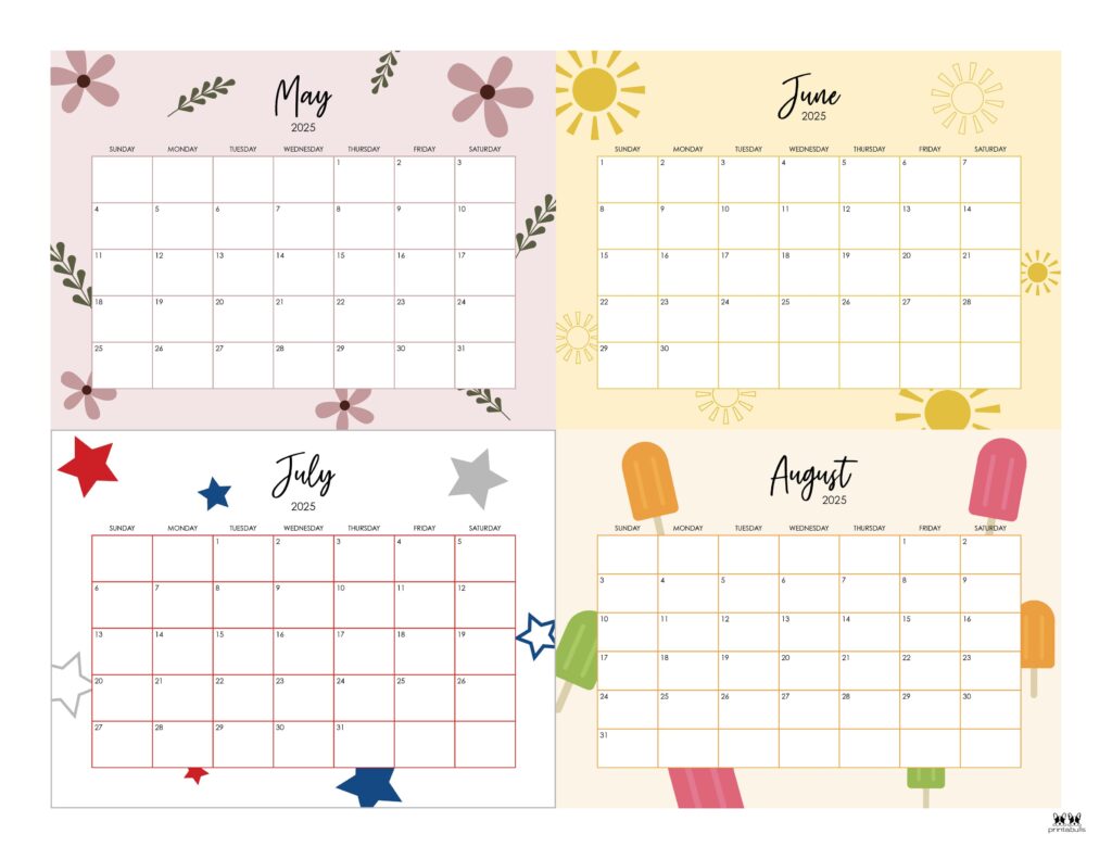 Printable-2025-Four-Month-Calendar-16