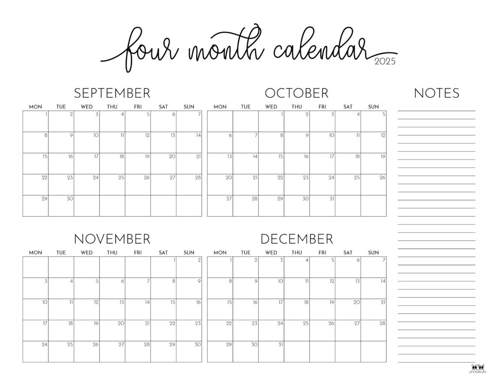 Printable-2025-Four-Month-Calendar-35