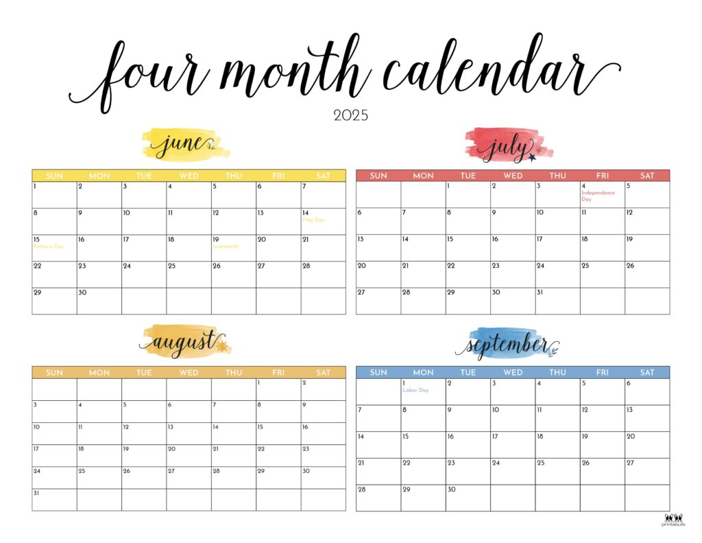 Printable-2025-Four-Month-Calendar-37