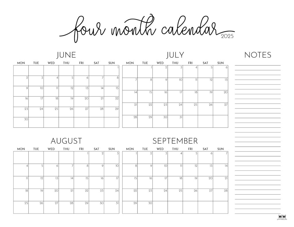 Printable-2025-Four-Month-Calendar-40