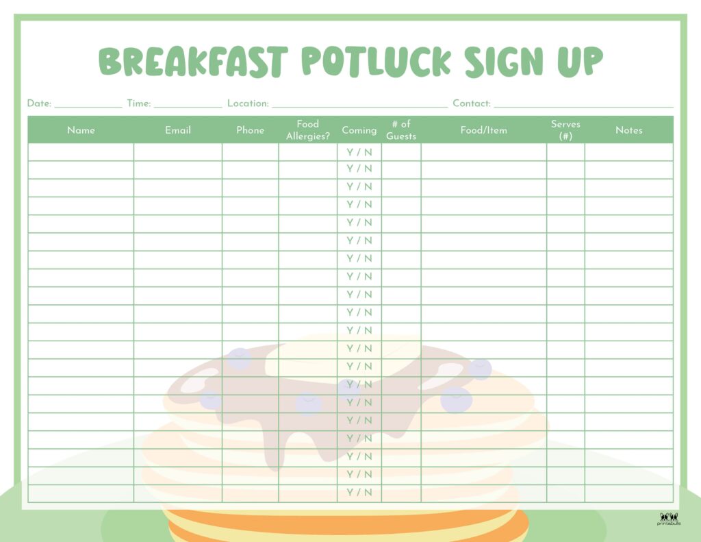 Printable-Breakfast-Potluck-Sign-Up-Sheet-2