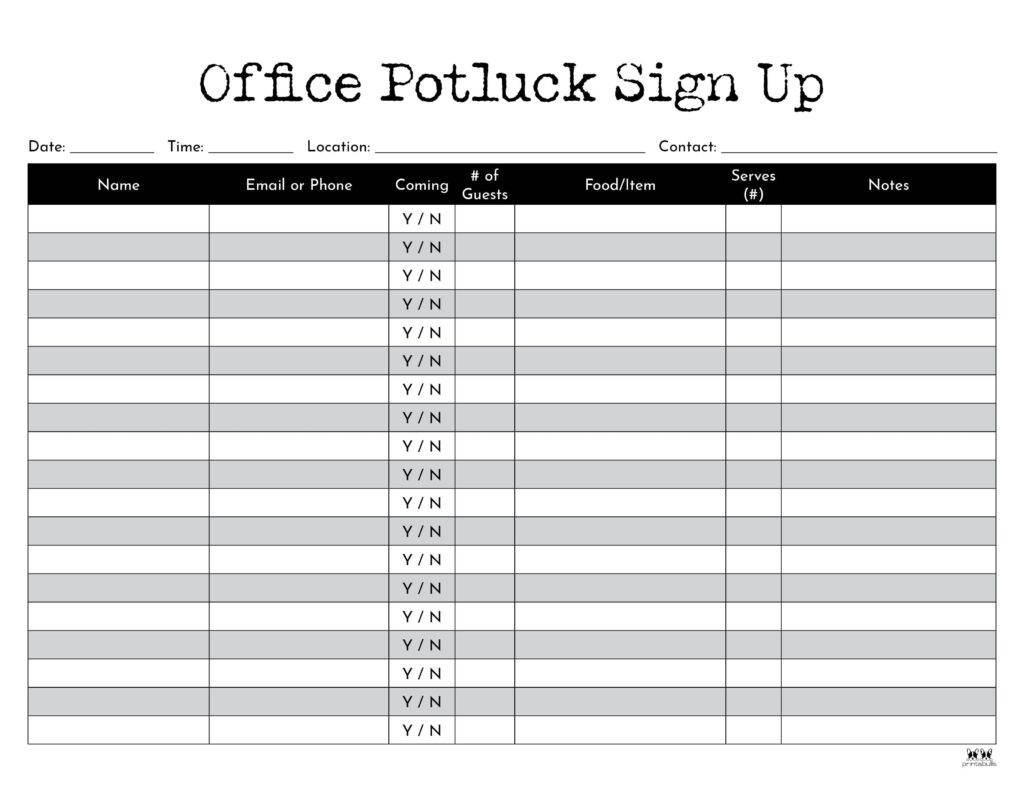 Printable-Office-Potluck-Sign-Up-Sheet-3