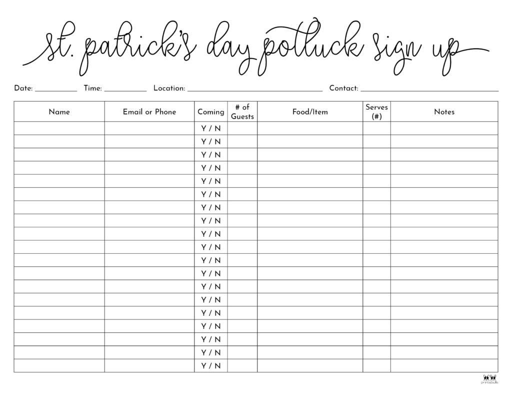 Printable-St-Patricks-Day-Potluck-Sign-Up-Sheet-1