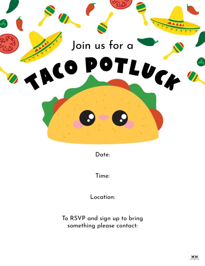 Printable-Taco-Potluck-Promotional-Page-1