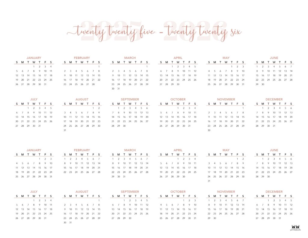 Printable-2025-2026-Two-Year-Calendar-Landscape-Style-5