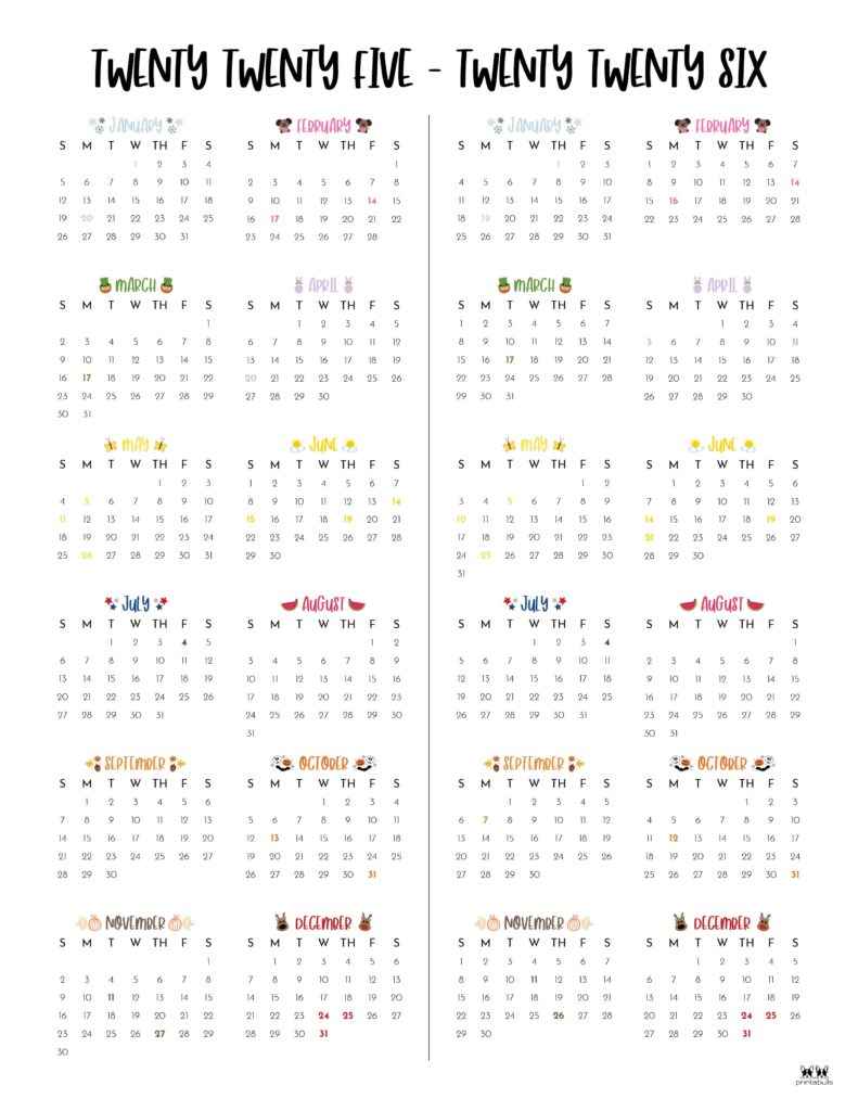 Printable-2025-2026-Two-Year-Calendar-Portrait-Style-3