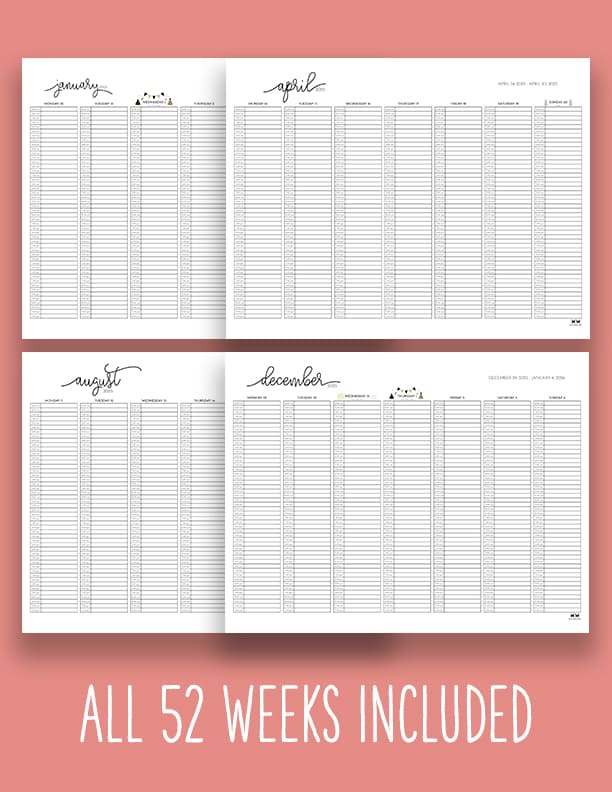 Printable-2025-Weekly-Calendars-7-Day-Time-Slots-Standard-1