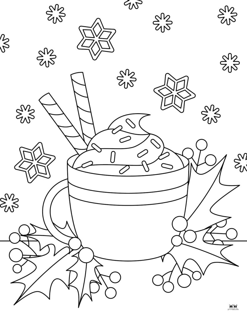 Printable-Holly-Coloring-Page-7