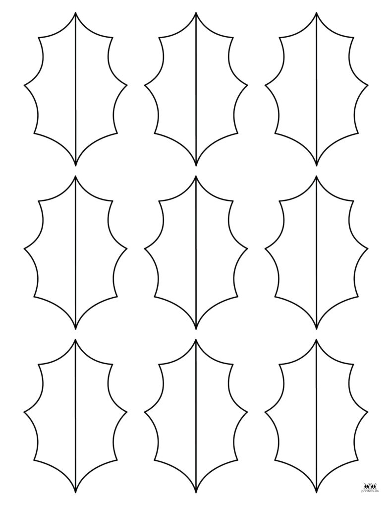 Printable-Holly-Template-4