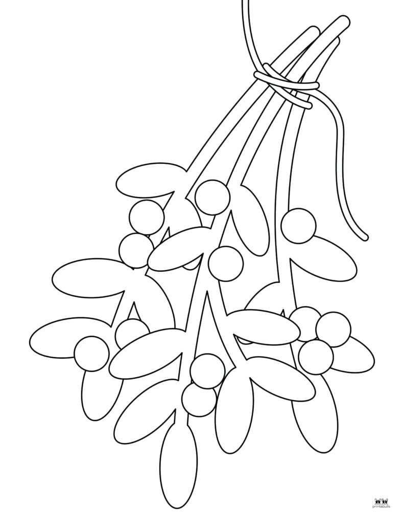 Printable-Mistletoe-Coloring-Page-5