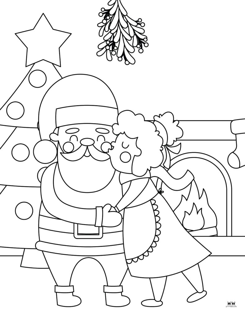 Printable-Mistletoe-Coloring-Page-6