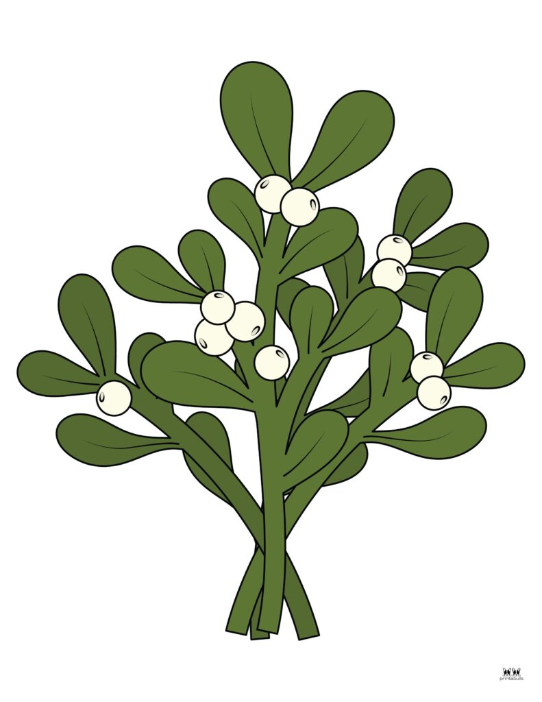 Printable-Mistletoe-Template-1