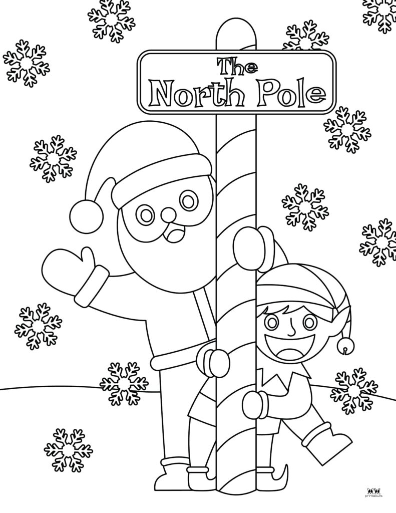 Printable-North-Pole-Coloring-Page-7