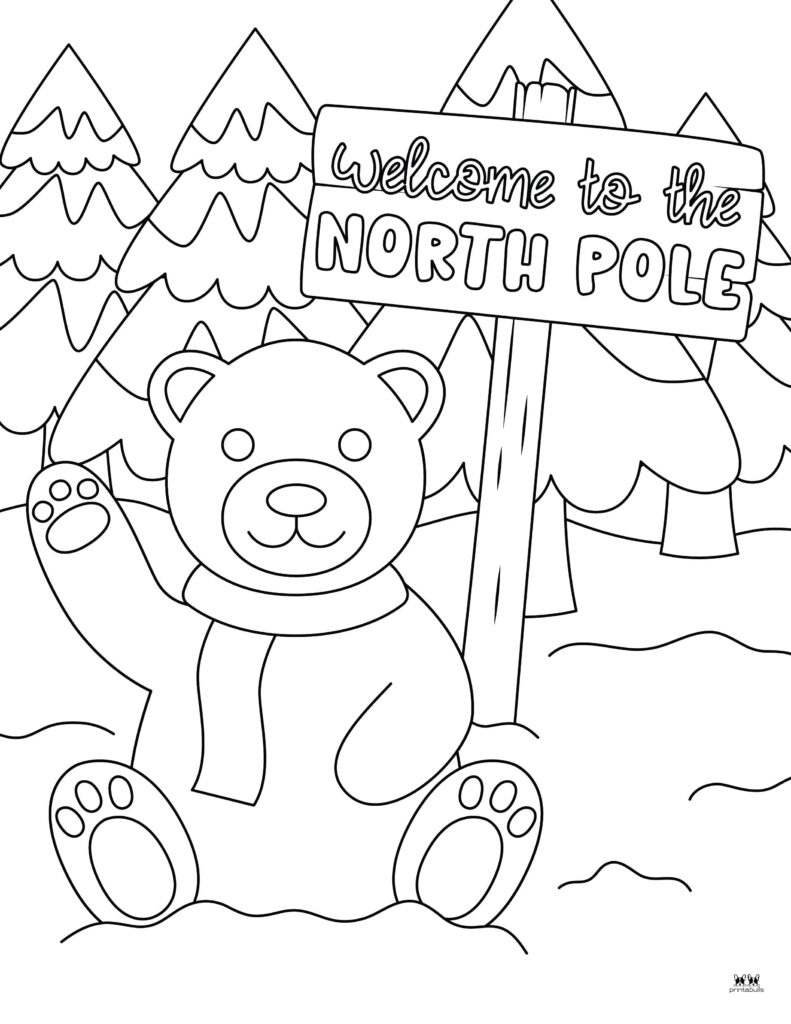 Printable-North-Pole-Coloring-Page-8